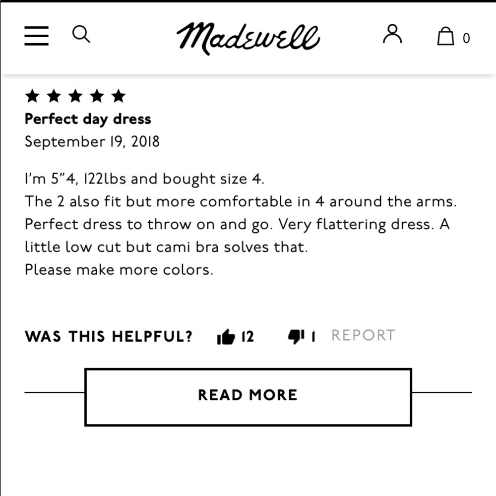 Madewell Chambray Denim Jean Button Down Dress - Picture 12 of 16